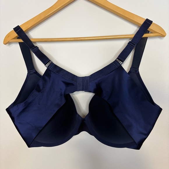 SOMA Enhancing Shape Full Coverage Bra, 38D
Navy Blue, excellent condition - Picture 6 of 12